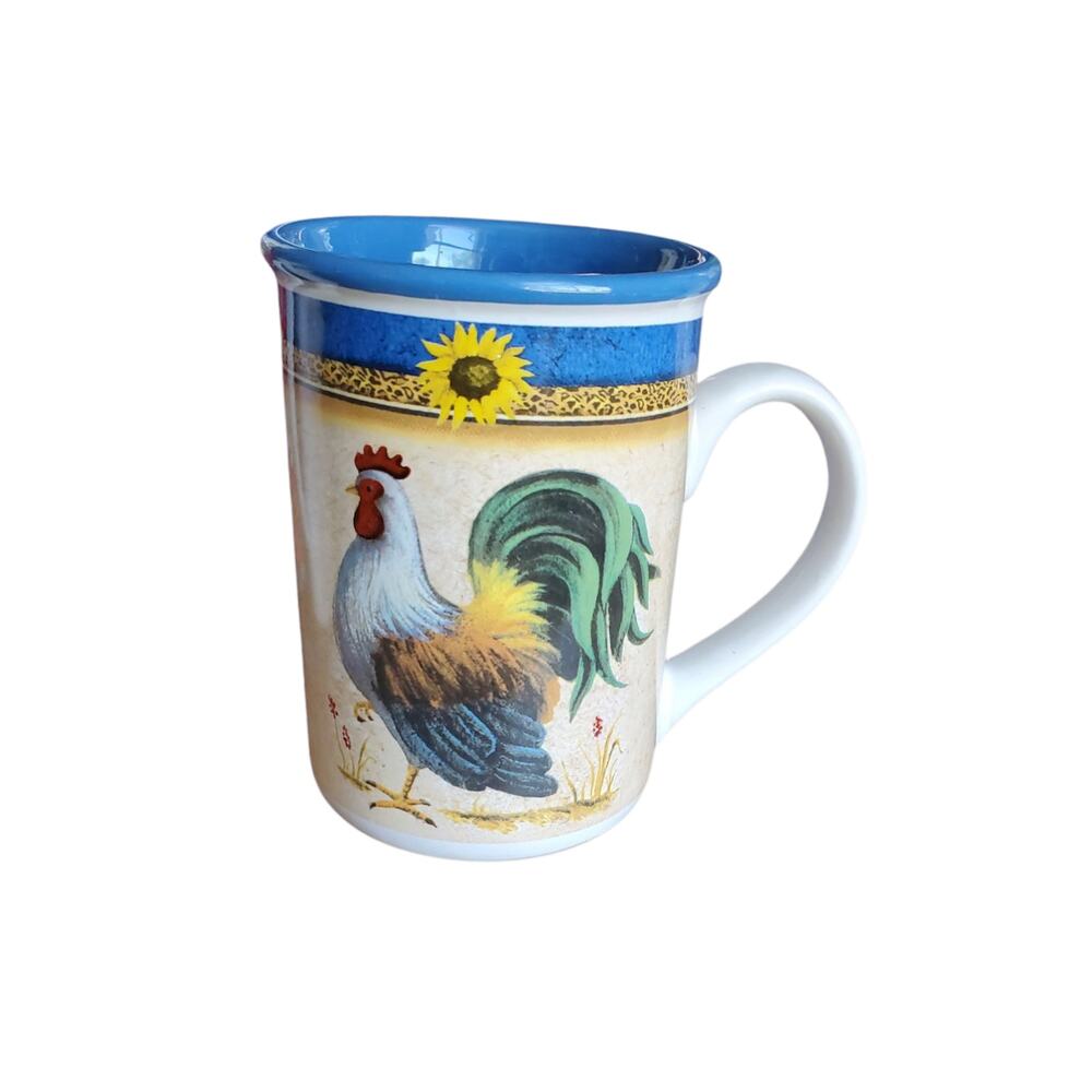 Gibson Designs Morning Call Rooster Mug – Discontinued Farmhouse Style